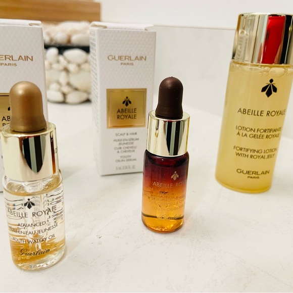 🆕 Guerlain Abeille Royale Skin + Hair Trial Set - Picture 3 of 3